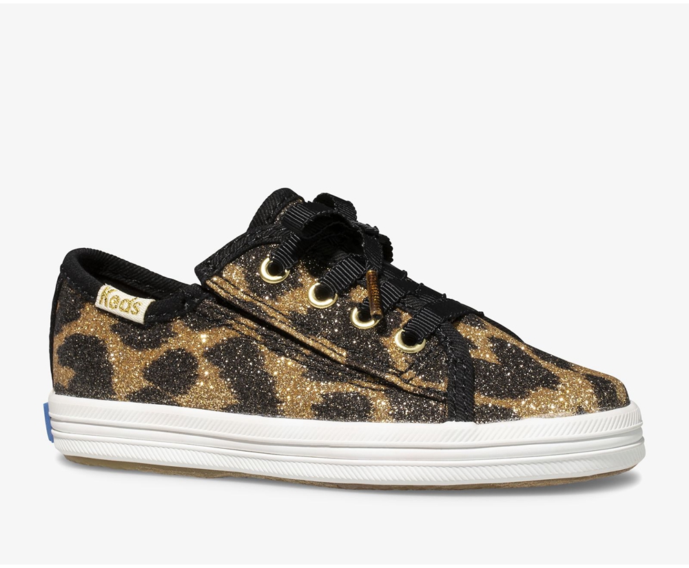 Keds Sneakers Leopard - Kate Spade new york Kickstart Jr. Glitter Leopard - Kids BDCPOW-607